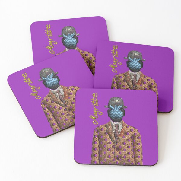 Item preview, Painter Rene Magritte, son of man, funny 3D illustration designed and sold by utaart.