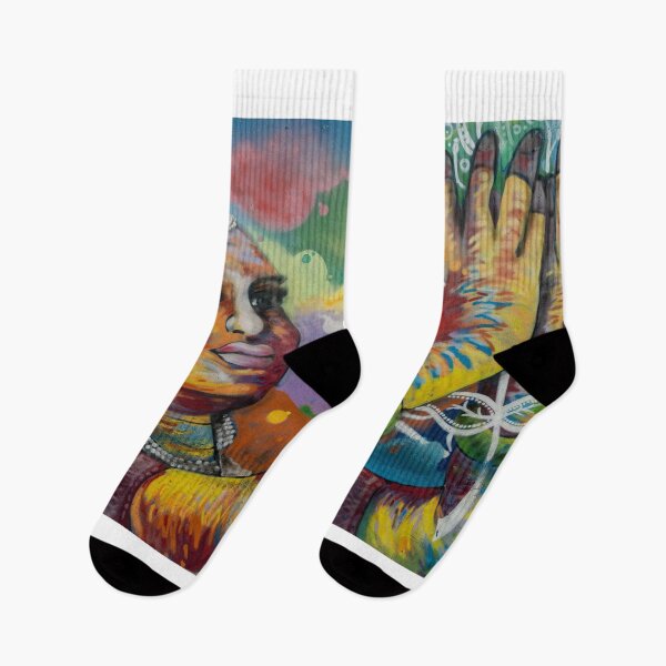 Item preview, Little India Mural  designed and sold by TravellingFatmn.