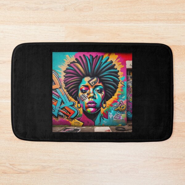 Item preview, MIA GRAFFITI WOMAN NEON #1 designed and sold by Design by Miiaarts.