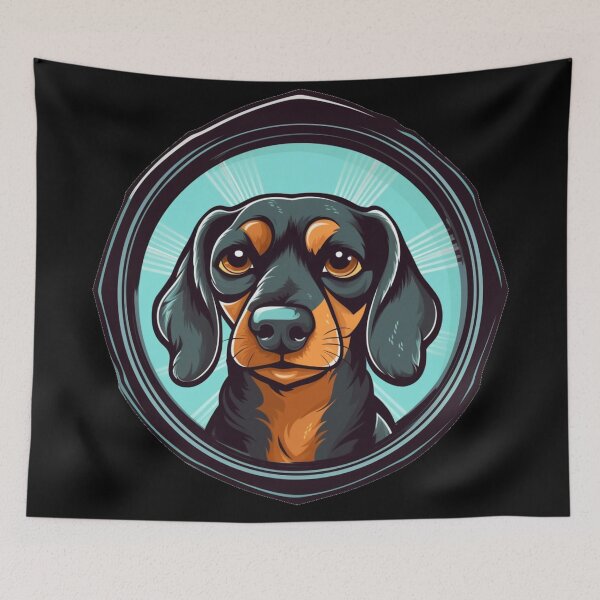 Item preview, Cute Dog Portrait designed and sold by xplorecolour.