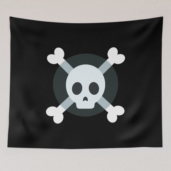 Item preview, Space Pirate Crossbones designed and sold by karinachowtime.