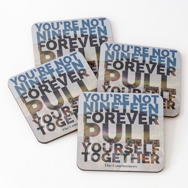 Item preview, Not Nineteen Forever Lyric Graphic designed and sold by ThaliaCastle.