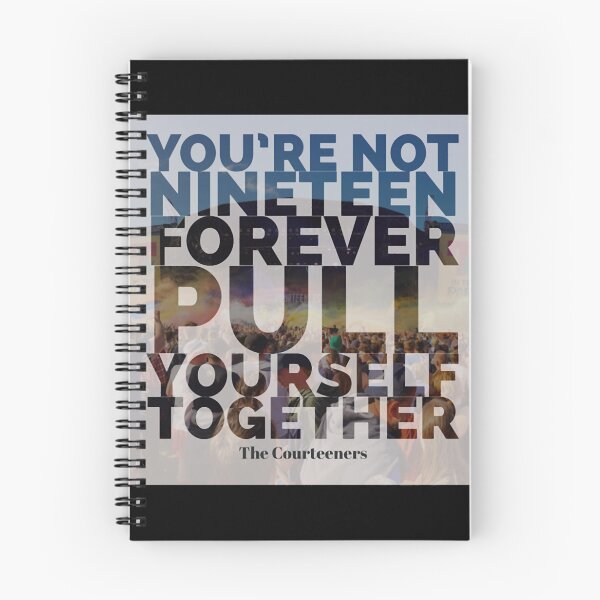 Item preview, Not Nineteen Forever Lyric Graphic designed and sold by ThaliaCastle.