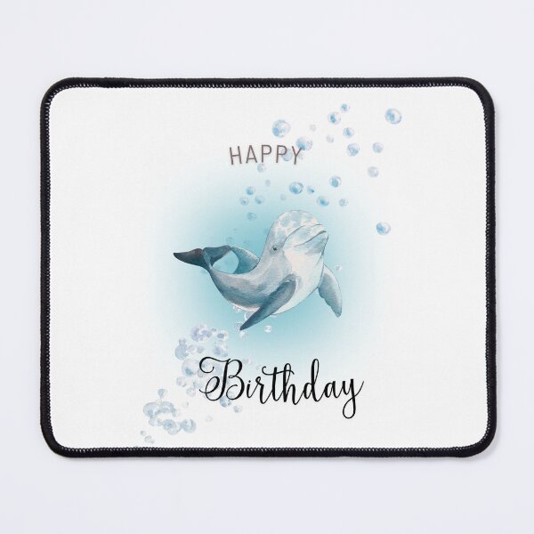 Item preview, Lovely Dolphin Birthday, Happy Birthday, Dolphin Lover designed and sold by daldashop.