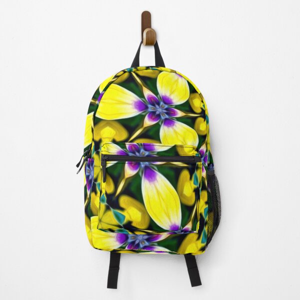 Item preview, Yellow and Purple Daisy Pattern designed and sold by Patternflower.