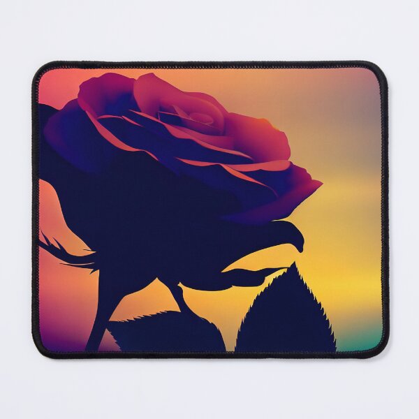 Item preview, Beautiful rose design with vibrant colourful sky designed and sold by alexgoswami.
