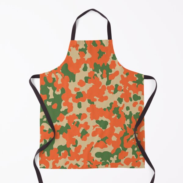 Item preview, Modern Orange Green Camouflage Pattern designed and sold by camostore23.