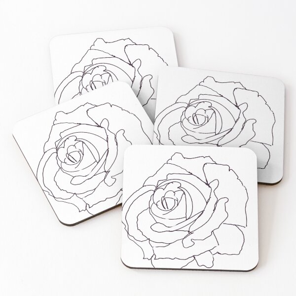 Item preview, Simple Rose Hand Drawn designed and sold by Victoria Rose.