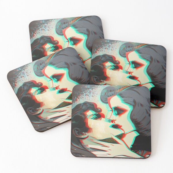 Item preview, A retro 3D zombie style romance comics  designed and sold by CiceroSpin.