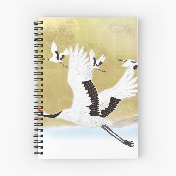 Item preview, Red Crowned Cranes - Japanese Painting - Bird Wildlife  designed and sold by jamesgibbon.
