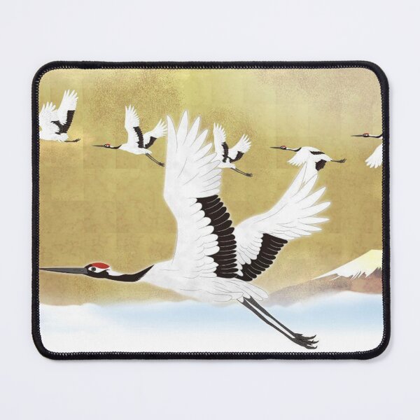 Item preview, Red Crowned Cranes - Japanese Painting - Bird Wildlife designed and sold by jamesgibbon.