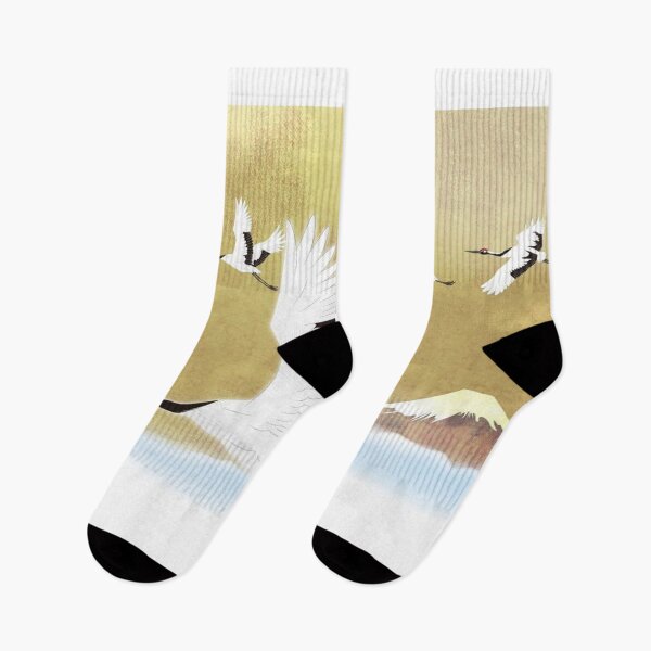 Item preview, Red Crowned Cranes - Japanese Painting - Bird Wildlife  designed and sold by jamesgibbon.