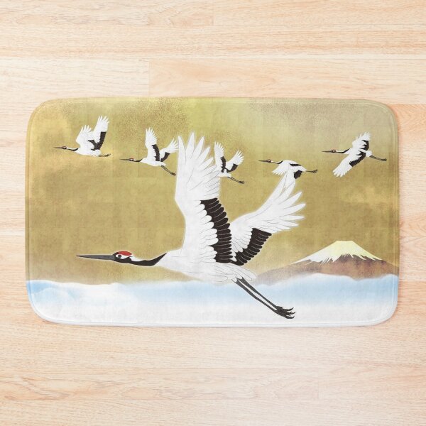 Item preview, Red Crowned Cranes - Japanese Painting - Bird Wildlife  designed and sold by jamesgibbon.