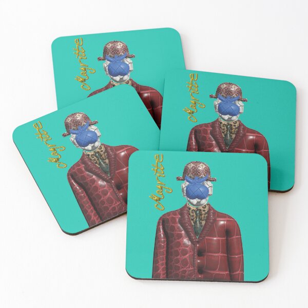 Item preview, The son of man, decorative 3D effect, Magritte homage designed and sold by utaart.