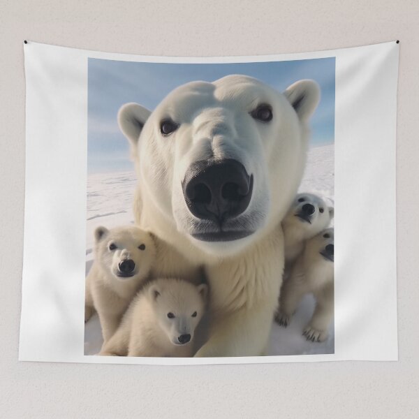 Item preview, Maternal Warmth: An Intimate Portrait of a Polar Bear Family designed and sold by luvablelifeform.