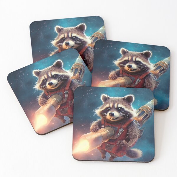 Item preview, Cute Racoon Keep Flying designed and sold by kailenbetterson.