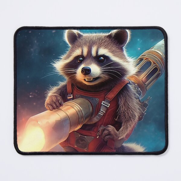 Item preview, Cute Racoon Keep Flying designed and sold by kailenbetterson.