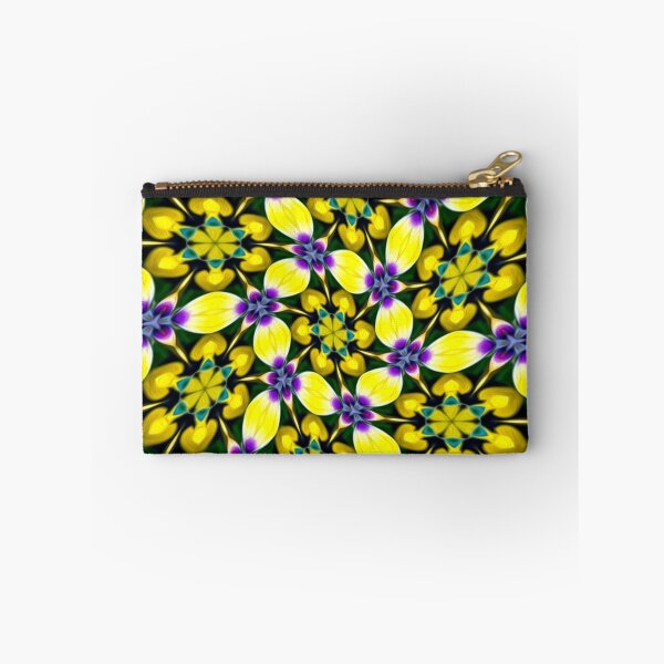 Item preview, Yellow and Purple Daisy Pattern designed and sold by Patternflower.