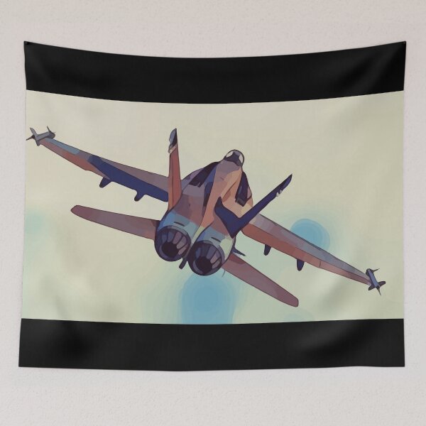 Item preview, F-18 Hornet jet fighter aircraft 3 designed and sold by Escarpatte.