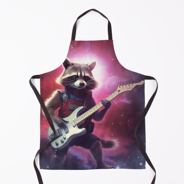 Item preview, Little Racoon Playing Bass At The Galaxy designed and sold by kailenbetterson.