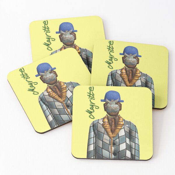Item preview, 3D illustration, fashionably dressed person, Magritte designed and sold by utaart.