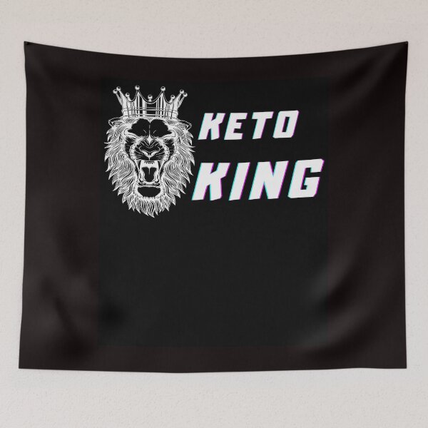 Item preview, Keto King Funny Gift For Keto Lover designed and sold by CHRIS-POD.