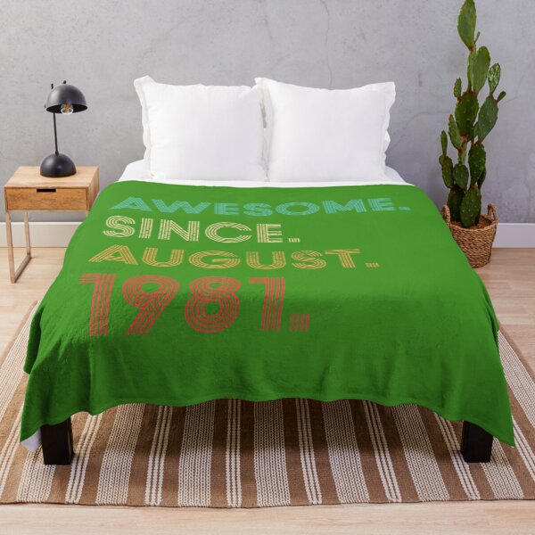 Item preview, 40th Birthday 40 Years Old Awesome Since August 1981 DM51398 designed and sold by xxsoxcyfmbu6.