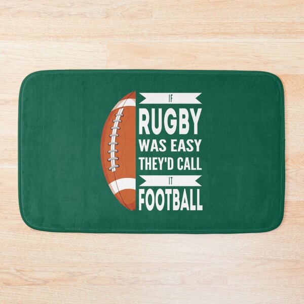 Item preview, Funny Rugby Quote,If Rugby Was Easy They_D Call It Football Design, Cool rugby football Lovers Essen designed and sold by outofthesewer.