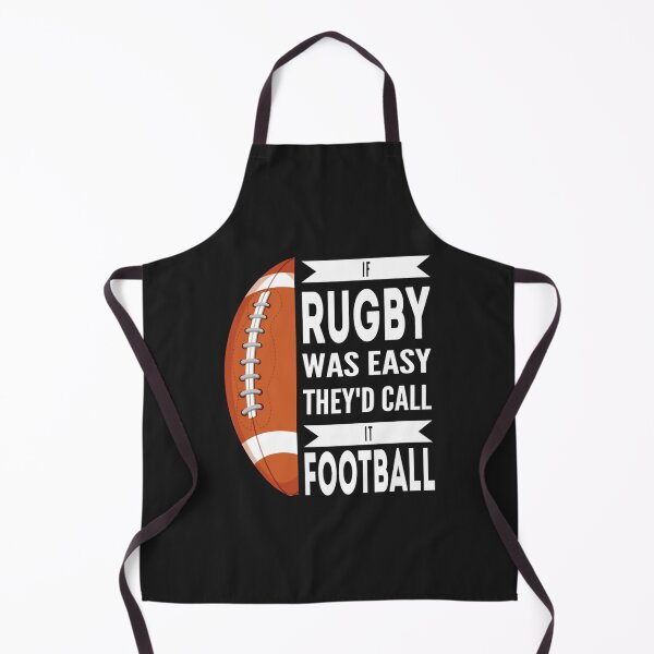 Item preview, Funny Rugby Quote,If Rugby Was Easy They_D Call It Football Design, Cool rugby football Lovers Essen designed and sold by outofthesewer.
