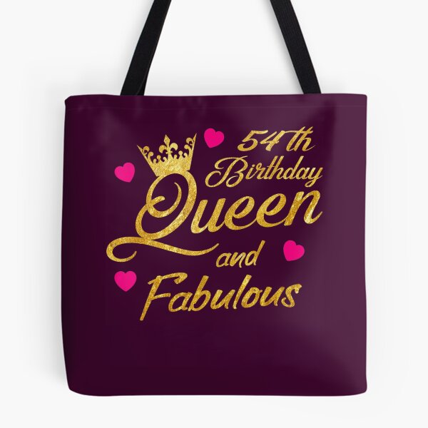 Item preview, 54th Birthday Squad Queen and Fabulous B-Day 	 	 	 	 designed and sold by jgzpmvitg44.