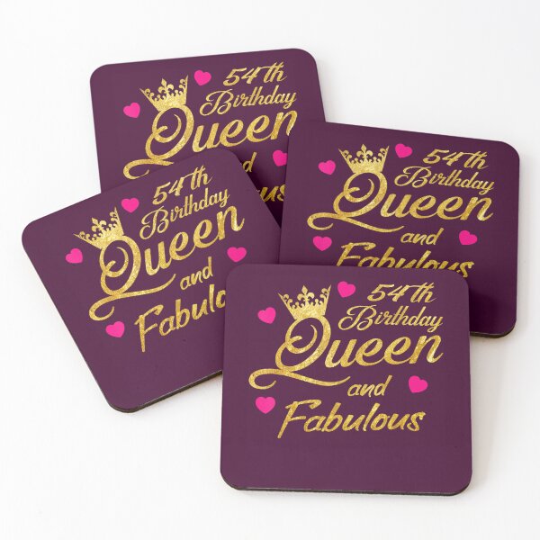 Item preview, 54th Birthday Squad Queen and Fabulous B-Day 	 	 	 	 designed and sold by jgzpmvitg44.
