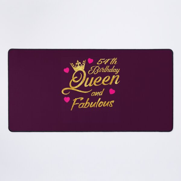 Item preview, 54th Birthday Squad Queen and Fabulous B-Day 	 	 	 	 designed and sold by jgzpmvitg44.
