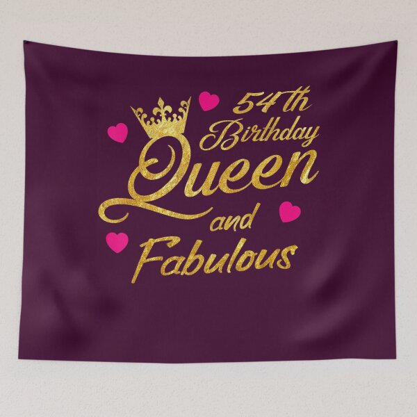 Item preview, 54th Birthday Squad Queen and Fabulous B-Day 	 	 	 	 designed and sold by jgzpmvitg44.