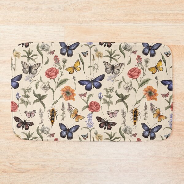 Item preview, Butterflies, Flowers, Botanic Garden designed and sold by Hibiskusmond.