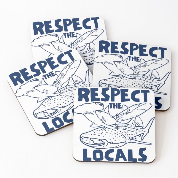 Item preview, RESPECT THE LOCALS designed and sold by roofrias.