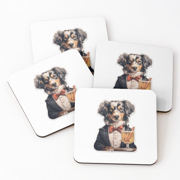Item preview, Bartender Dog designed and sold by CrittersHub.