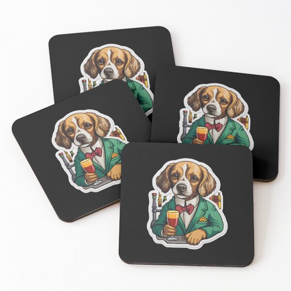 Item preview, Bartender Dog designed and sold by CrittersHub.