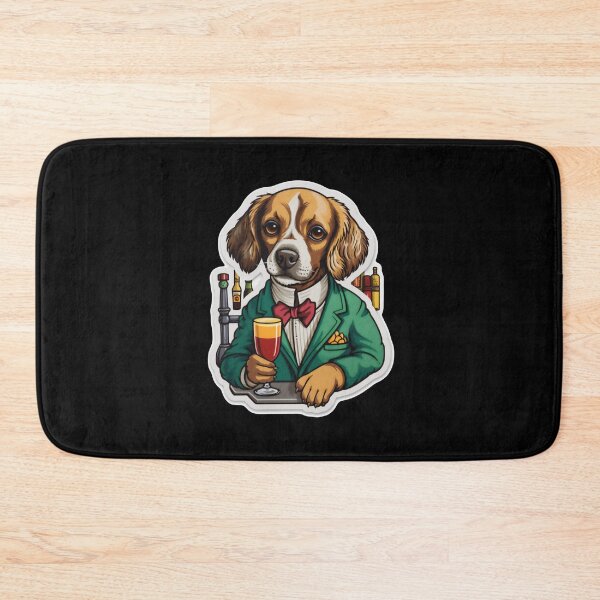 Item preview, Bartender Dog designed and sold by CrittersHub.
