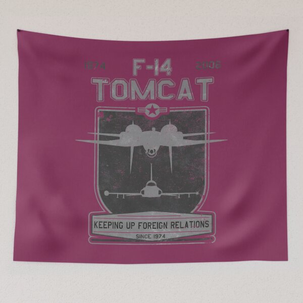 Item preview, F-14 Tomcat Keeping Up Foreign Relations Since 1974 Design   Classic 		 designed and sold by xquwqdtjpnm88.