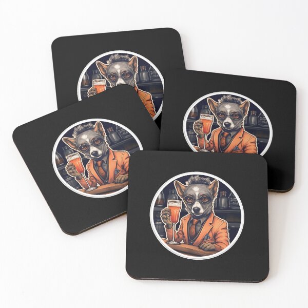 Item preview,  Bartender Dog designed and sold by CrittersHub.