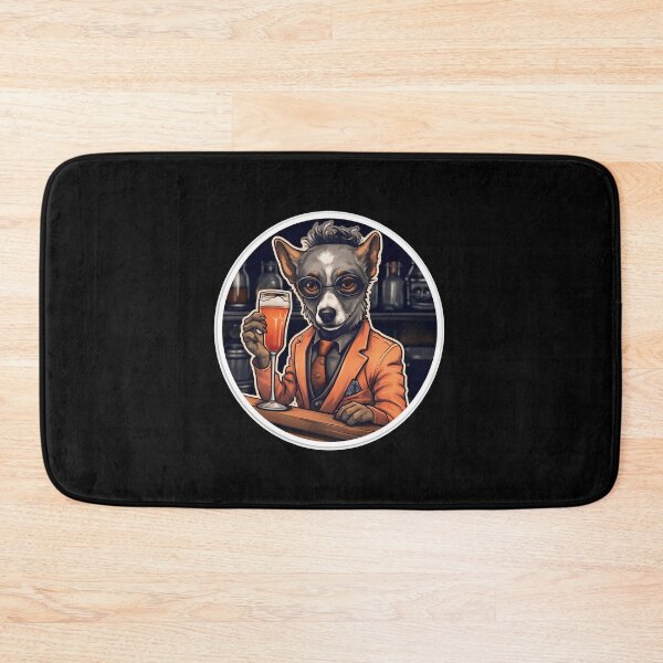 Item preview,  Bartender Dog designed and sold by CrittersHub.