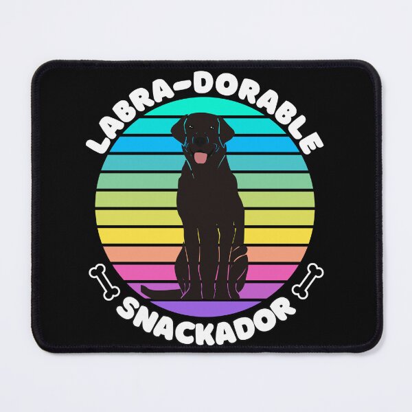 Item preview, Black Labrador Retriever Shirt, Women, Men, Funny Dog Lover Gift, Cute Black Lab Mom Dad T-shirt, Dog Tshirt, Pet Tee, Dog Anatomy Humor,Labra-dorable,Snackador,pet,Dog designed and sold by Shop28.