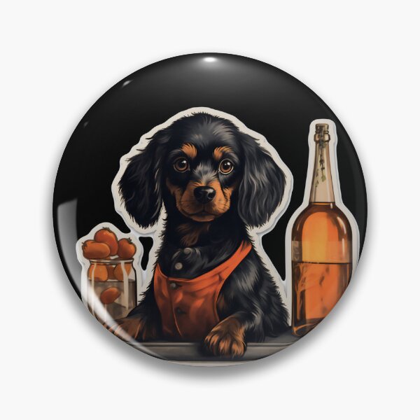 Item preview, Bartender Dog designed and sold by CrittersHub.