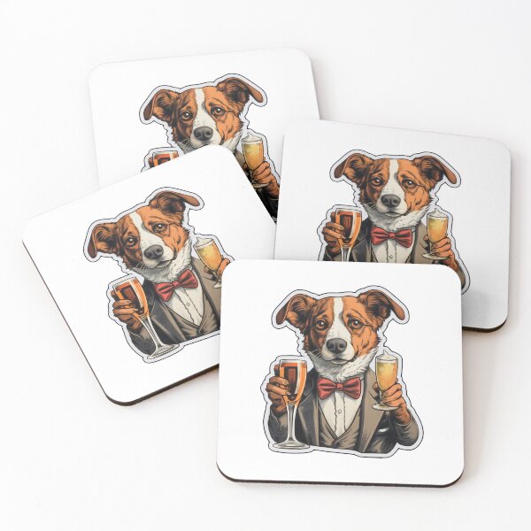 Item preview, Bartender Dog designed and sold by CrittersHub.