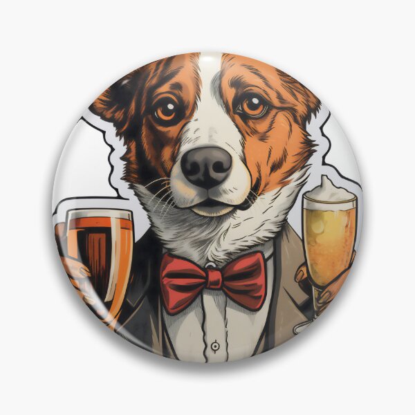 Item preview, Bartender Dog designed and sold by CrittersHub.