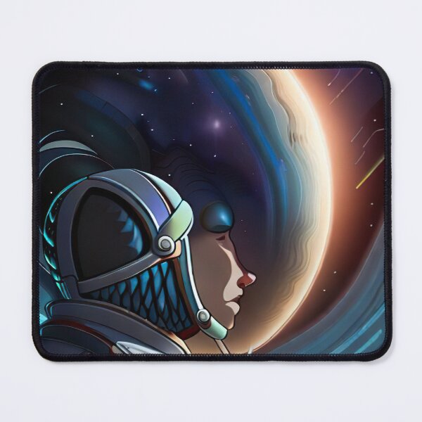 Item preview, Futuristic Background: Astronaut Decals/Skins designed and sold by SolarLove1.
