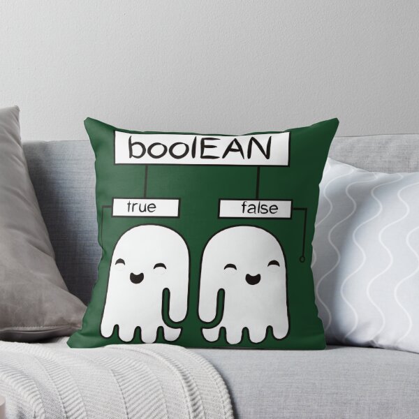 Item preview, Halloween Boo'lean Programmer Ghost Trick Or Treat	 designed and sold by wvbkmgfb59.