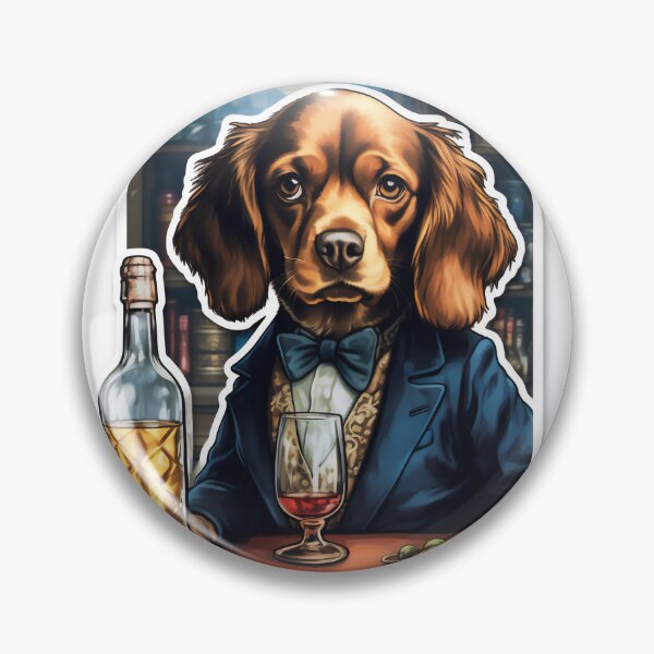Item preview, Bartender Dog designed and sold by CrittersHub.