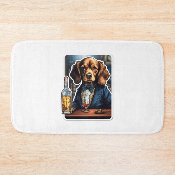 Item preview, Bartender Dog designed and sold by CrittersHub.