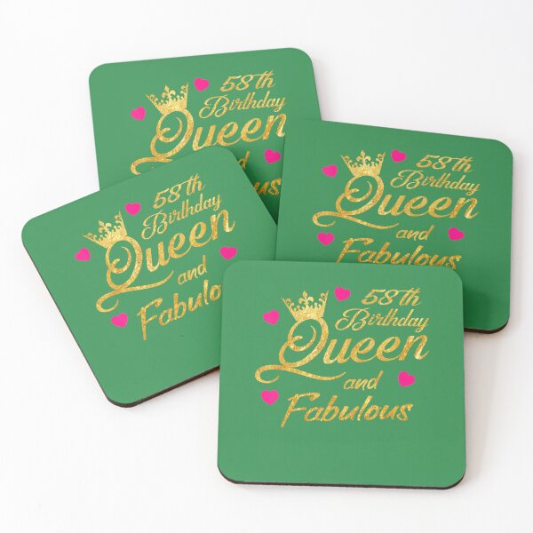 Item preview, 58th Birthday Squad Queen and Fabulous B-Day 	 	 	 	 designed and sold by miwqqjpnvh69.